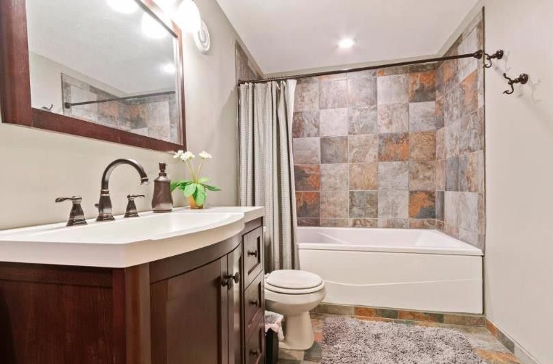 A resident bathroom